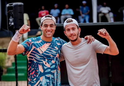 Sixth seed Florent Bax set up Rwanda Open M25 Week 1 final with countryman Corentin Denolly.