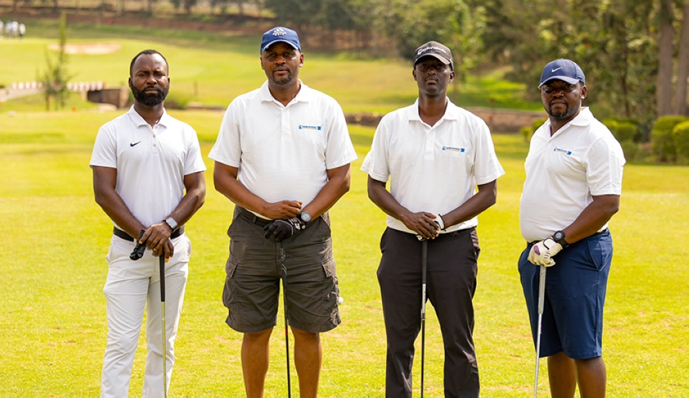 BK Golf tournament brought together over 100 golfers at the Kigali Golf Resort & Villas on Saturday, September 28. Courtesy