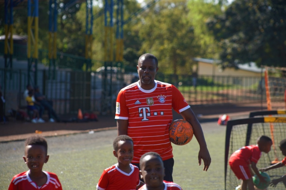 Jacques Kayisire is founder of Dream Team Football Academy, one of Rwandan active football academies. He took part at Sportbiz forum held in Kigali last week-courtesy