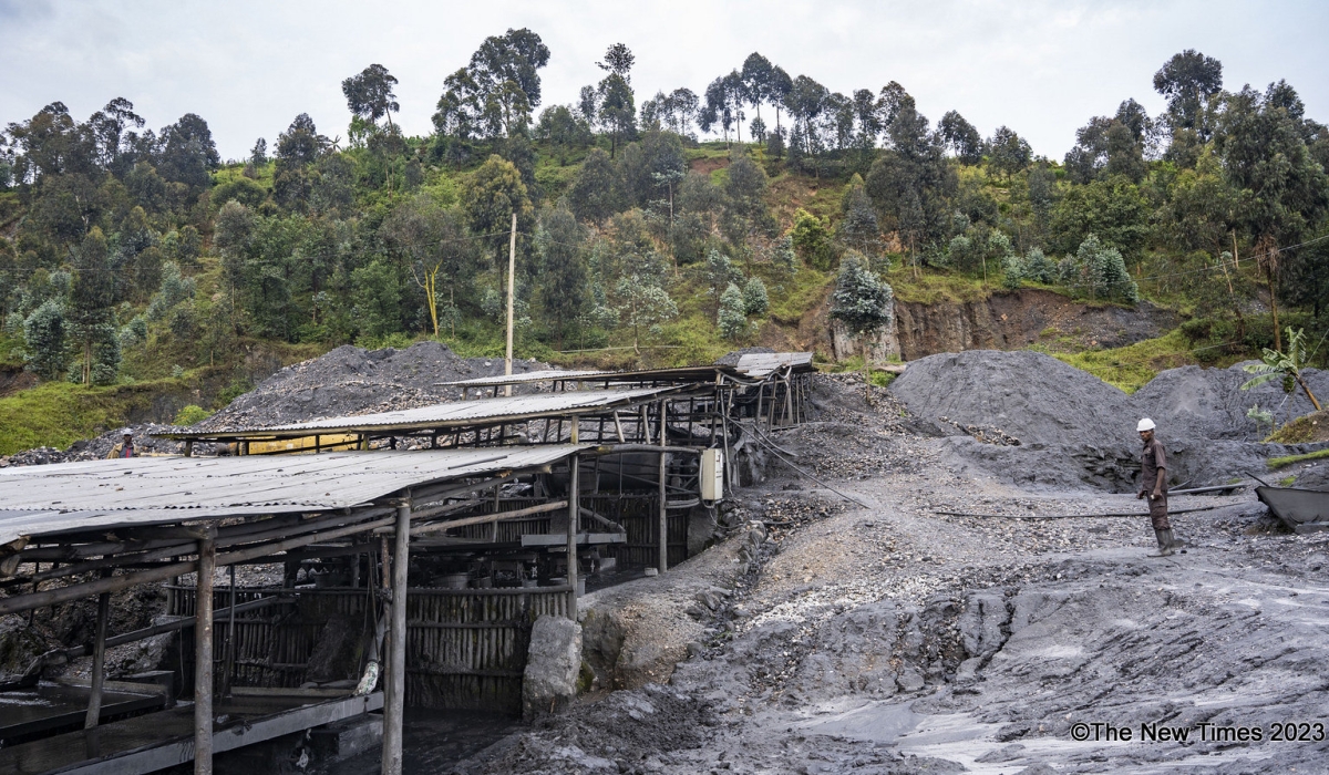 A minig site in Burera District. A law of June 26, 2024, on mining and quarry operations is in effect after its promulgation in the official gazette on July 24. Emmanuel Dushimimana