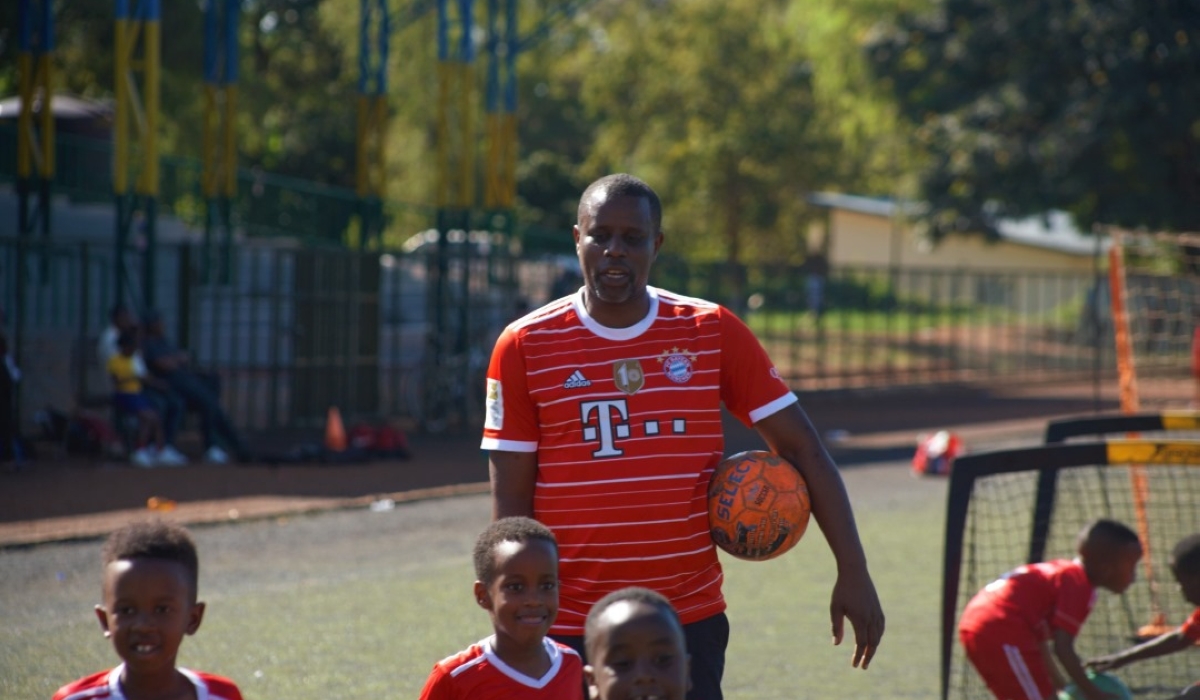 Jacques Kayisire is founder of Dream Team Football Academy, one of Rwandan active football academies. He took part at Sportbiz forum held in Kigali last week-courtesy