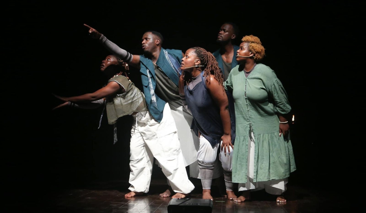 Mashirika players perform over the weekend at the World Culture Festival Karachi 2024 which is underway in Pakistan .Courtesy