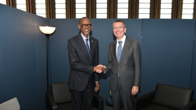 President Paul Kagame will visit the Republic of Latvia from October 1 to 3. Courtesy