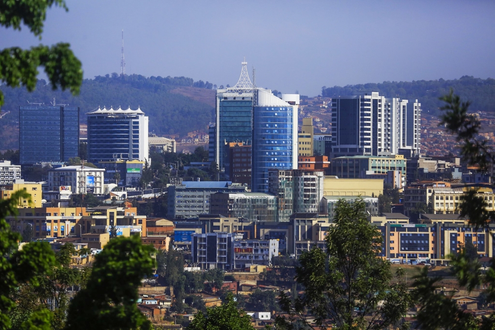 A view of Kigali Business District in Nyarugenge. Rwanda led the Sub-Saharan Africa region in all the three pillars of the World Bank’s inaugural Business Ready report. Sam Ngenda