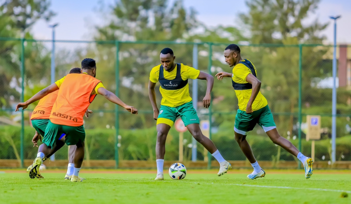 National team players during a training session ahead of  match day 3 of the 2025 Africa Cup of Nations qualifiers against Benin on October 11. Courtesy 