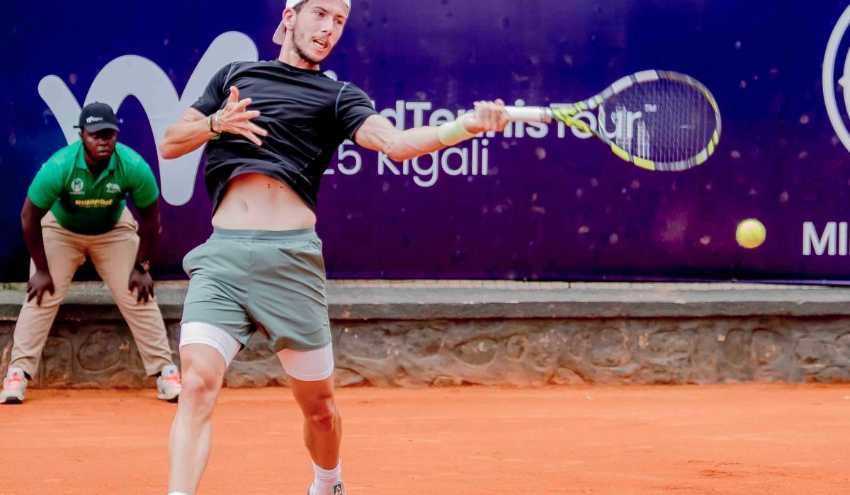 Frenchman Corentin Denolly advanced to the men’s singles final of Rwanda Open M25  on Saturday, October 5. Courtesy