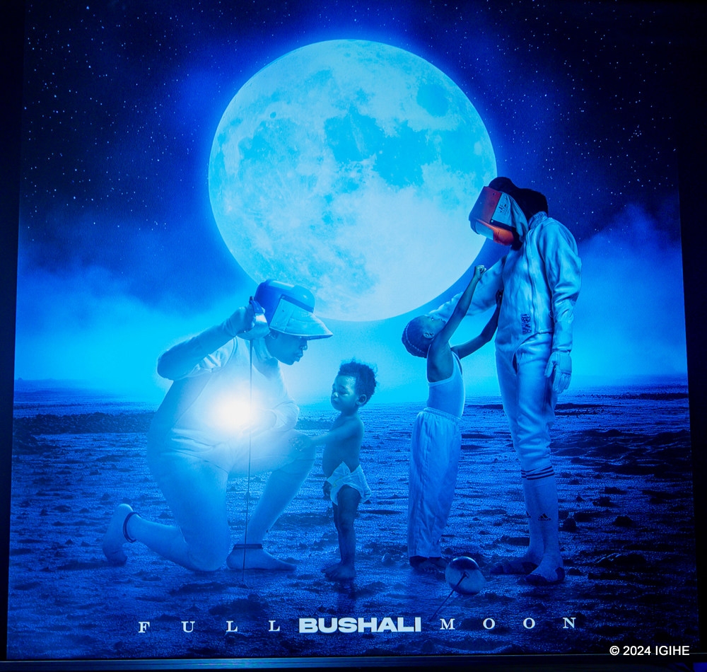 Rapper Bushali unveiled his fourth album &#039;Full Moon&#039; on Friday, October 4, at BK Arena-IGIHE