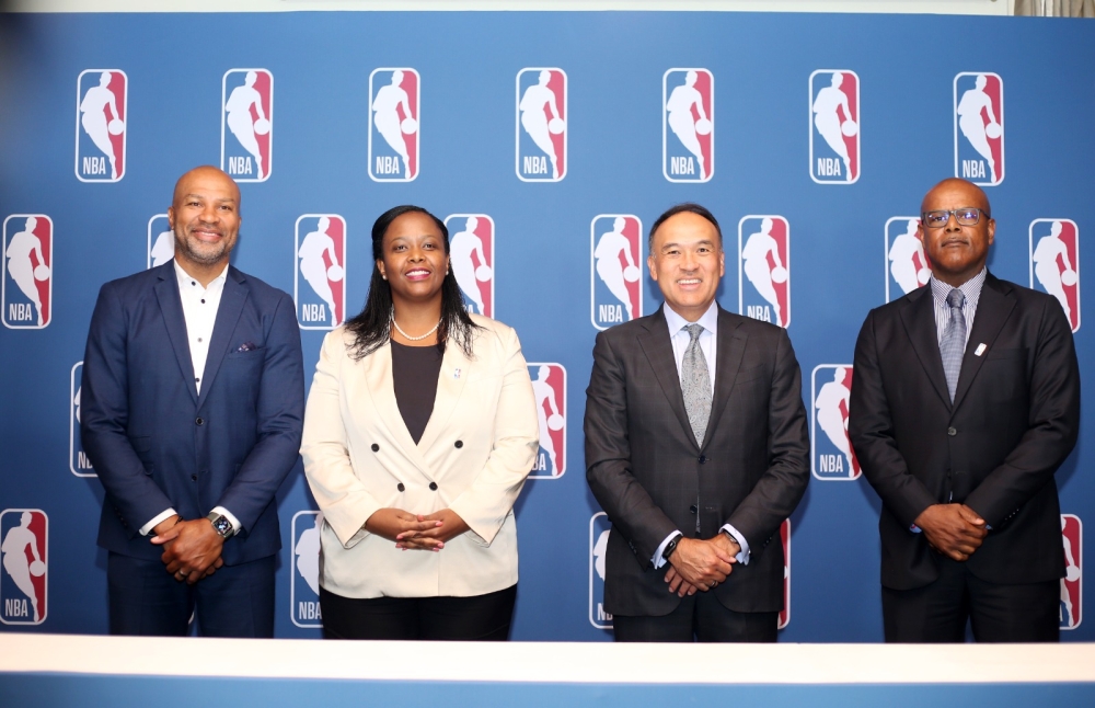 NBA Africa announces that it will build outdoor basketball courts and conduct youth clinics in Nairobi, Kenya, and Rwanda next year. Courtesy