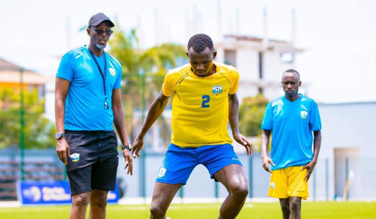 U20 national team players during a training session ahead of their first game. Courtesy