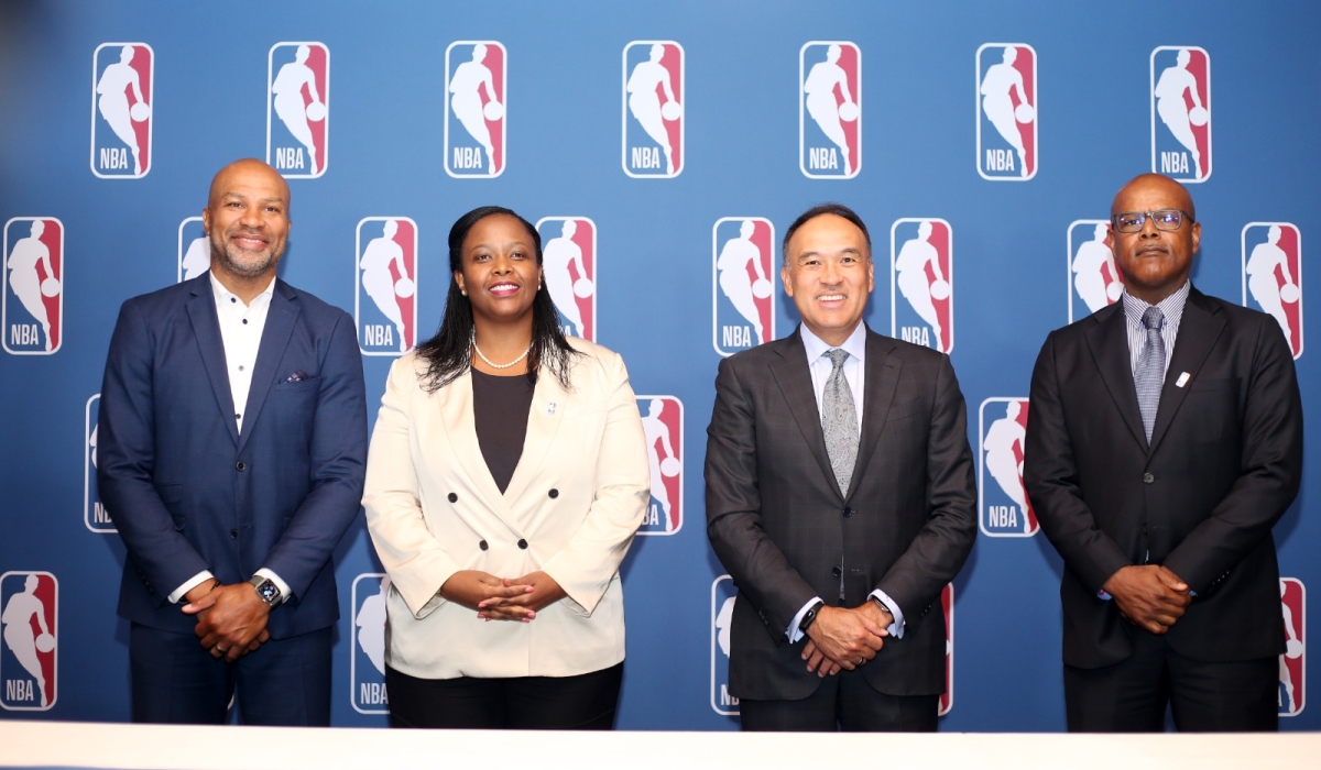 NBA Africa announces that it will build outdoor basketball courts and conduct youth clinics in Nairobi, Kenya, and Rwanda next year. Courtesy