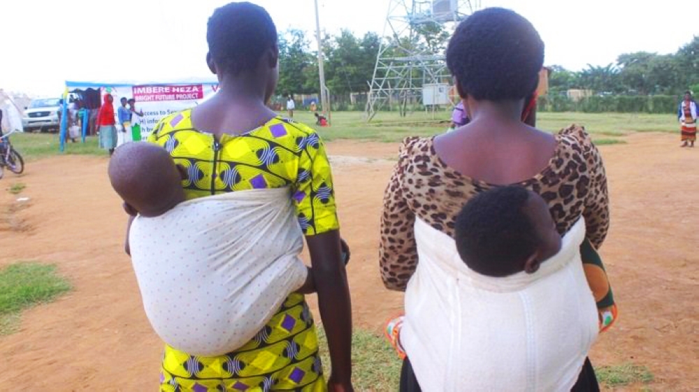 Some teen mothers with their babies  after giving birth due to unwanted pregnancies (Courtesy)