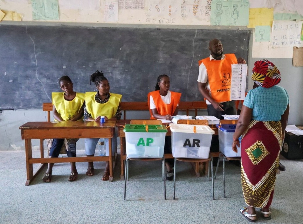 Some 17 million Mozambicans headed to the polls on Wednesday, October 9. COURTESY