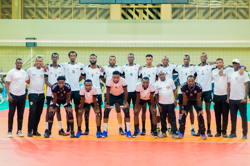 APR’s men and women volleyball teams departed Kigali for Tanzania on Tuesday, October 8.