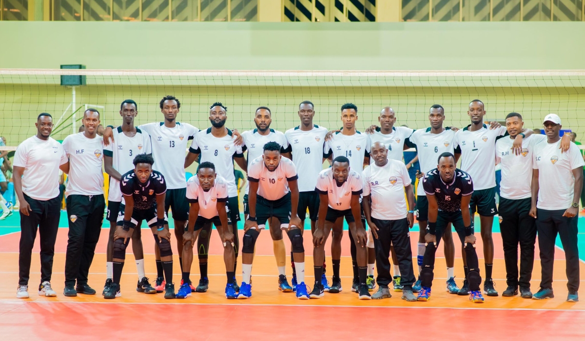 APR’s men and women volleyball teams departed Kigali for Tanzania on Tuesday, October 8.