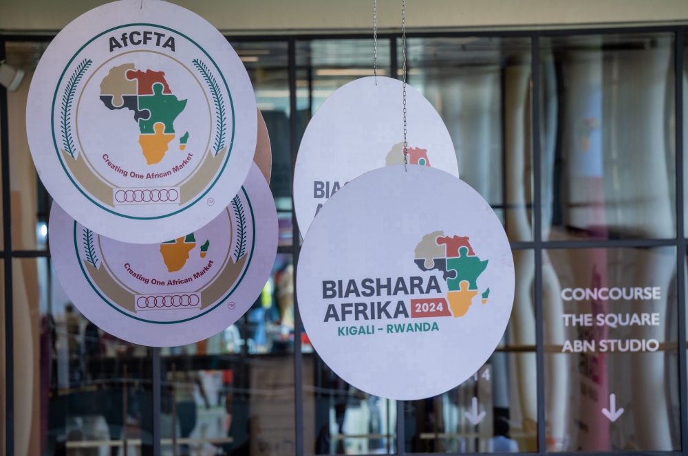 The  Biashara Afrika 2024 in Kigali on Wednesday, October 9. The three-day forum themed “Dare to Invent the Future of the AfCFTA”. Courtesy