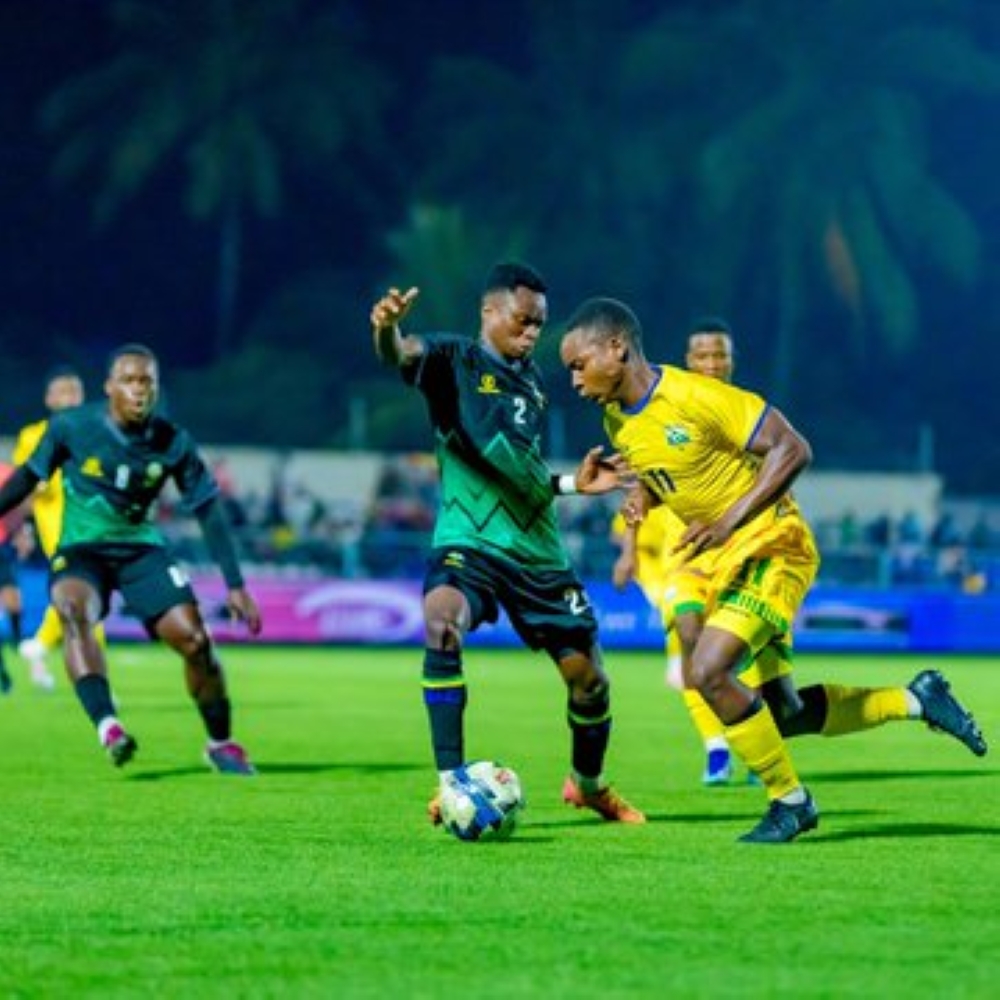 Tanzania stun Rwanda 3-0 at Azam Sports Complex on Sunday, October 13, to book a ticket to the 2024 CECAFA U20 quarterfinals. Courtesy