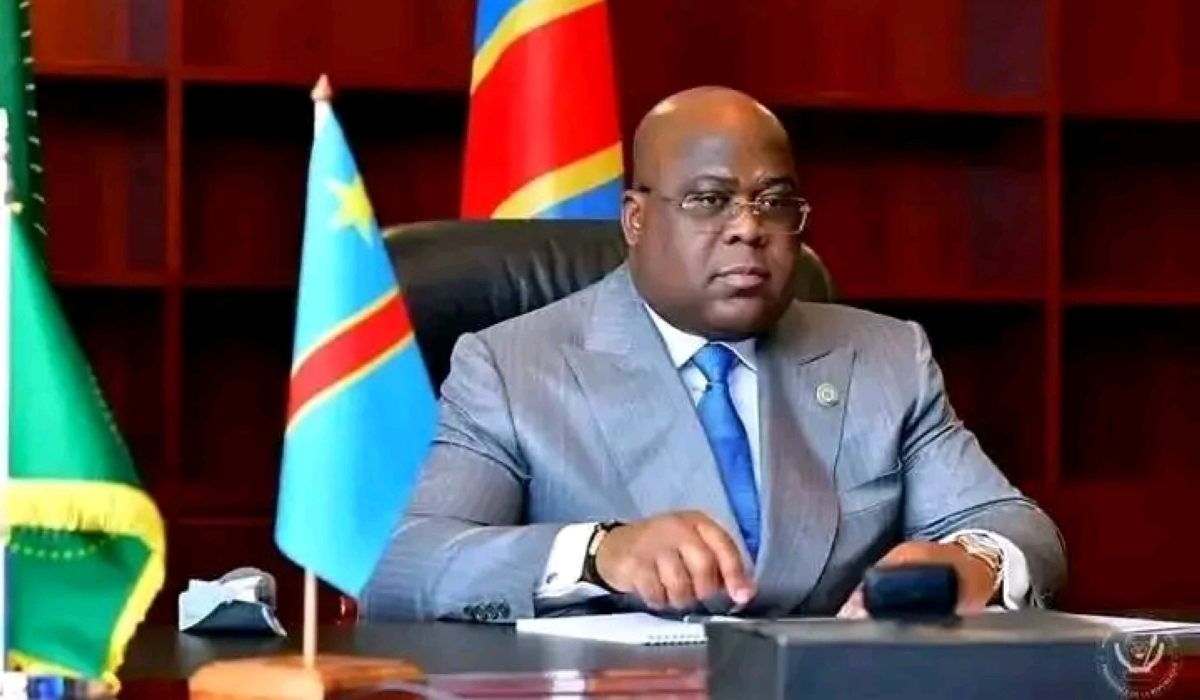 DR Congo President Felix Tshisekedi Tshilombo.