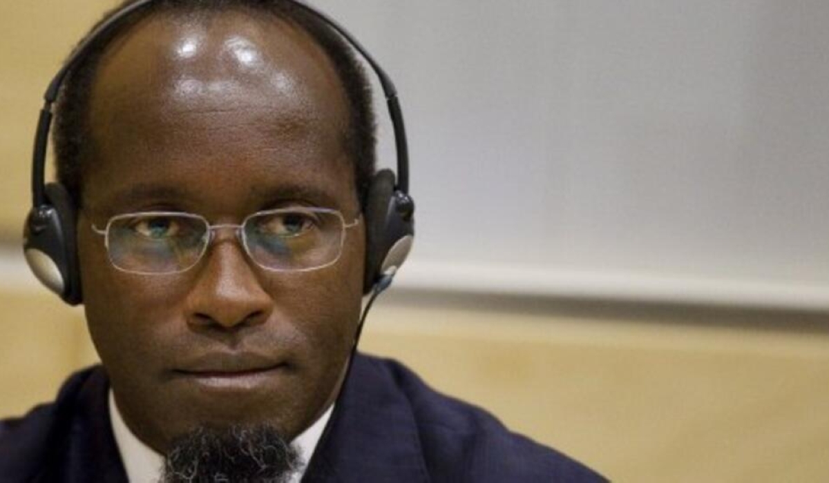 Rwandan rebel leader Callixte Mbarushimana looks on at the opening of the confirmation of charges hearing at the International Criminal Court (ICC) in The Hague on September 15, 2011.   A hearing to confirm war crimes and crimes against humanity charges against Rwandan rebel leader Callixte Mbarushimana, committed in 2009 against Congolese citizens opened at the International Criminal Court. AFP PHOTO/ANP/Jerry Lampen -  netherlands out - belgium out