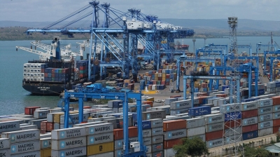 Mombasa Port in Kenya. The World Bank has revised the economic growth projection for Sub-Saharan Africa to 3 per cent from 3.4 per cent as earlier indicated in April. Courtesy