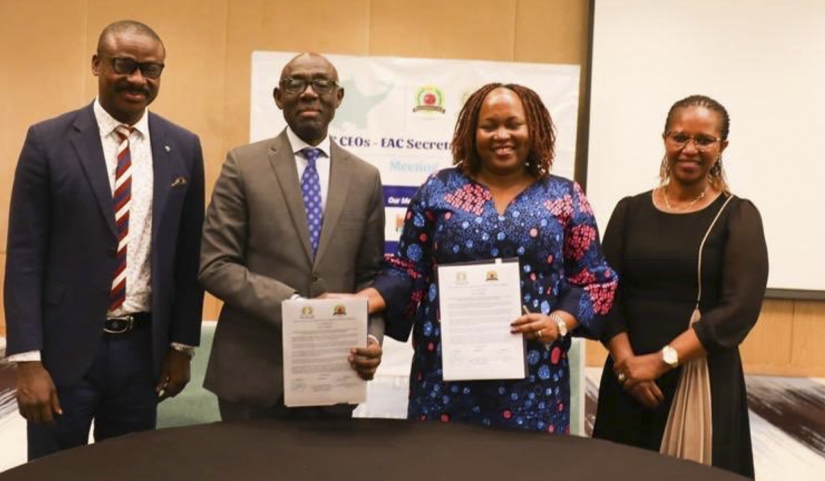 EAC heads of state have set an ambitious target to increase intra-EAC trade from 15 per cent to 40 per cent by 2030. Courtesy