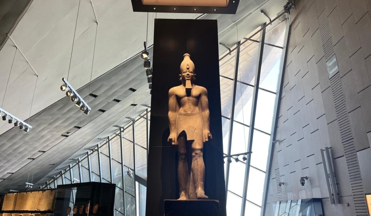 The Grand Egyptian Museum on Tuesday announced trial operations of its Main Galleries, starting from Oct. 16, 2024, offering visitors an exclusive preview of twelve exhibition halls with artifacts spanning from prehistoric times to the Roman era. This trial phase is part of the museum&#039;s ongoing efforts to ensure a seamless visitor experience ahead of its official opening. (Xinhua/Sui Xiankai)