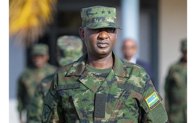 Maj Gen Alex Kagame was appointed the new Chief of Staff of the Reserve Force, on Monday, October 14.