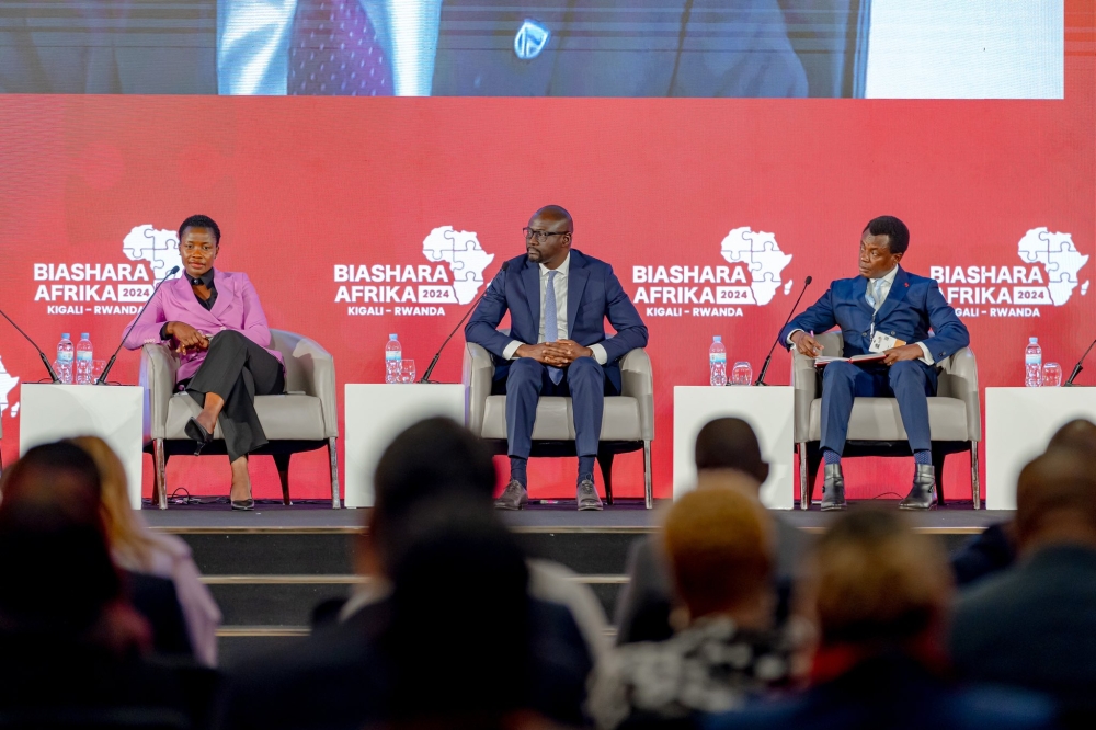 Panelists during the recent AfCFTA Business Forum, ‘Biashara Afrika,’ held from October 9-11 in Kigali. Courtesy