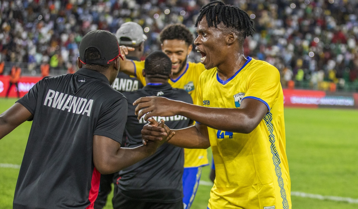 Rwanda increased their chances of qualifying for the AFCON 2025 finals after beating Benin 2-1 on Tuesday, October 15 at Amahoro Stadium. Photo by Emmanuel Dushimimana.