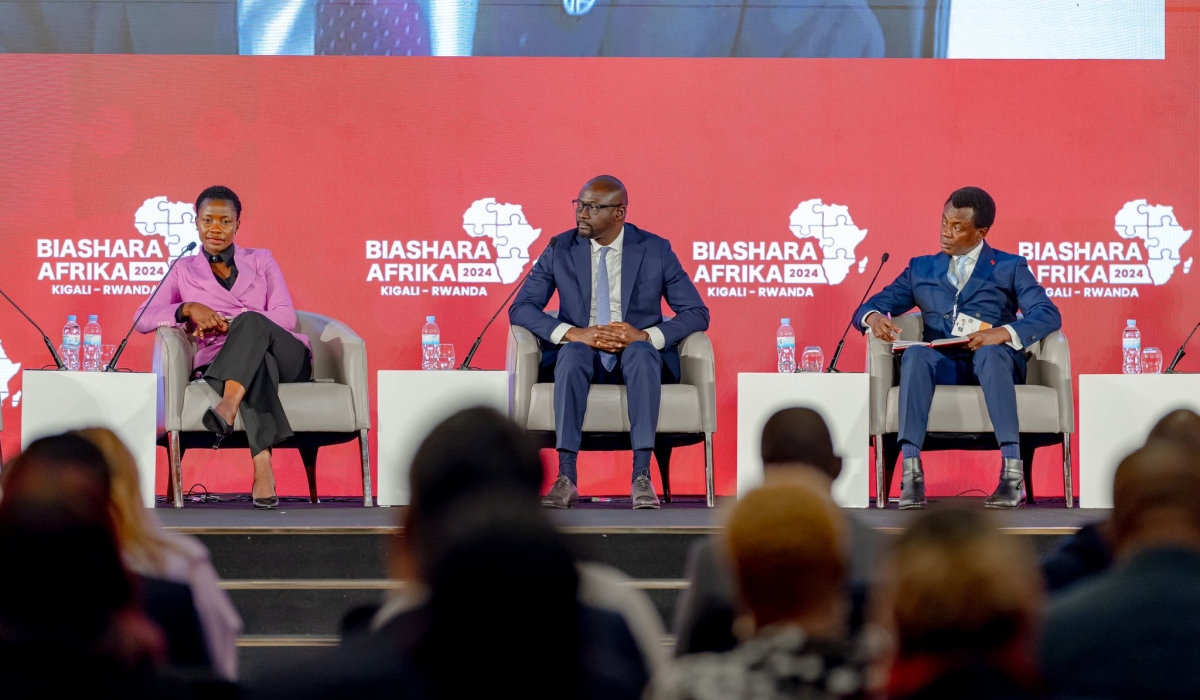 Panelists during the recent AfCFTA Business Forum, ‘Biashara Afrika,’ held from October 9-11 in Kigali. Courtesy