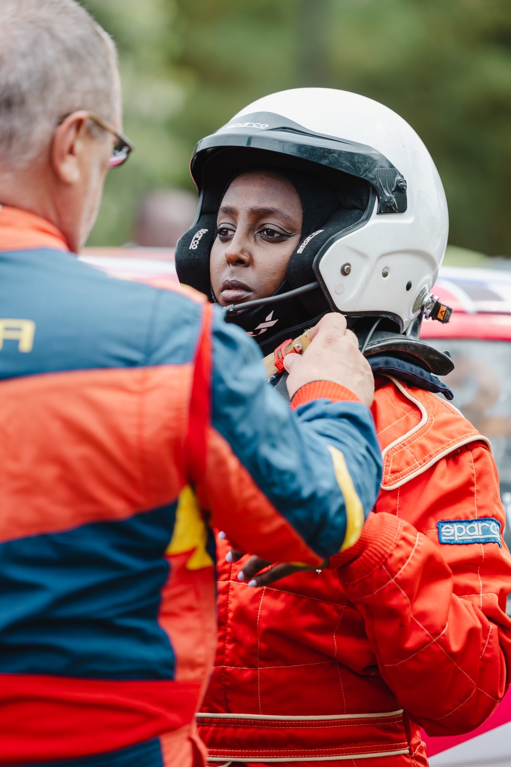 Rwanda’s Giancarlo Davite and co-pilot Sandrine Isheja emerged second in their Mitsubishi Lancer Evo.