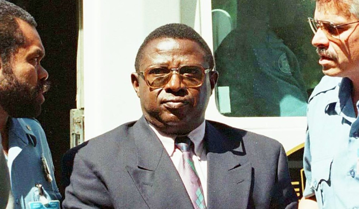 Col. Theoneste Bagosora, the mastermind of the 1994 Genocide against the Tutsi, laid the foundation in October 1995 for a denialist narrative that would be repeated by many in the years since. Net photo