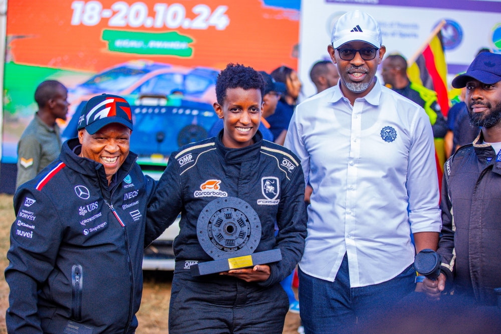 Queen Kalimpinya finished in the 10th position. She was the only woman driving as a main driver among the six drivers who represented Rwanda in the race.