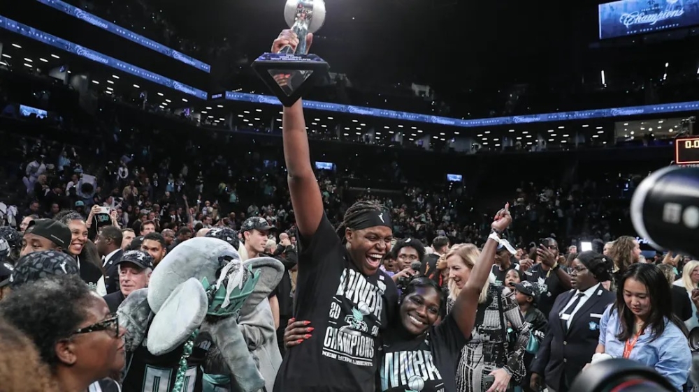 New York Liberty made history on Sunday night after winning their first WNBA championship 28 years later-courtesy