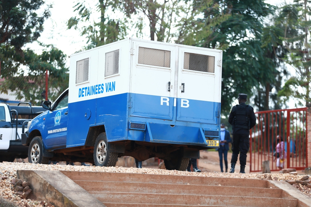 The Kicukiro Primary Court in Kigali on Monday, October 21, ordered for the remand of two suspects for their involvement in the death of Olga Kayirangwa. Courtesy