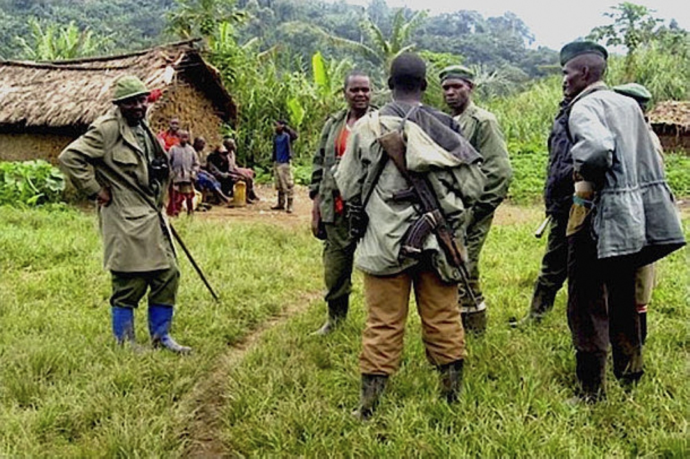 Members of FDLR, a notorious genocidal terrorist group.