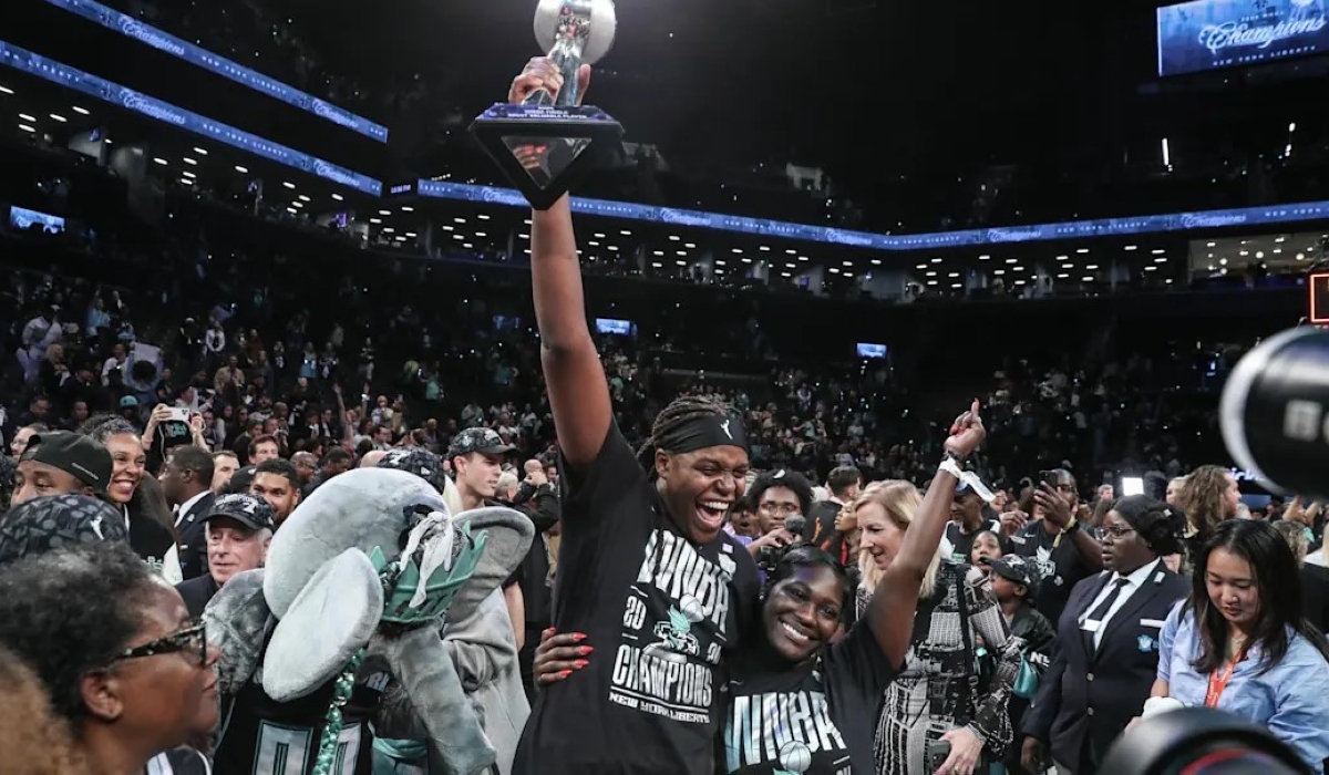 New York Liberty made history on Sunday night after winning their first WNBA championship 28 years later-courtesy