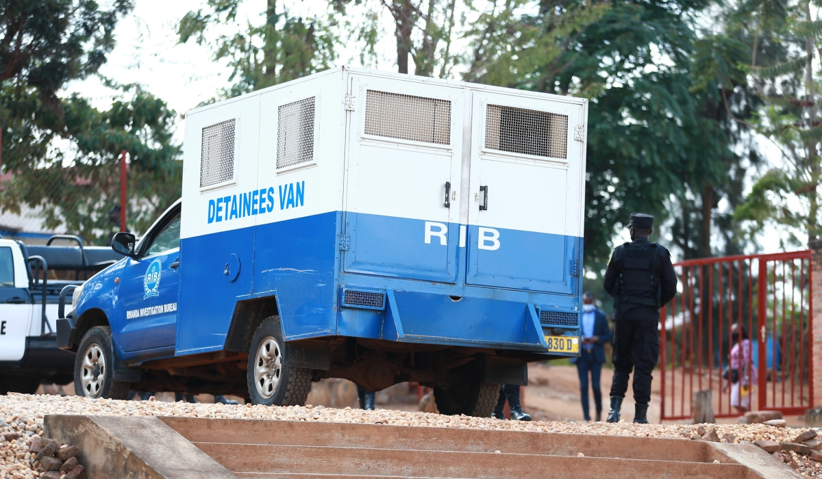 The Kicukiro Primary Court in Kigali on Monday, October 21, ordered for the remand of two suspects for their involvement in the death of Olga Kayirangwa. Courtesy