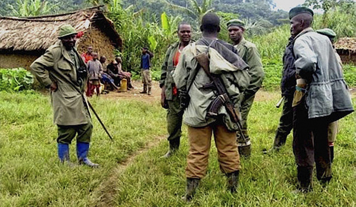 Members of FDLR, a notorious genocidal terrorist group.