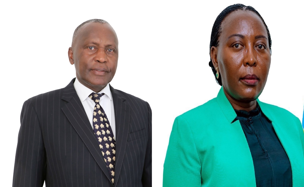 Senators John Bonds Bideri and Pelagie Uwera are among the newly elected members of the parliament to represent the country. They were elected on October 22. Courtesy