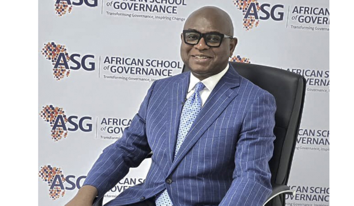 Professor Kingsley Moghalu, President of the newly established African School of Governance (ASG) university, located in Kigali, Rwanda. Courtesy