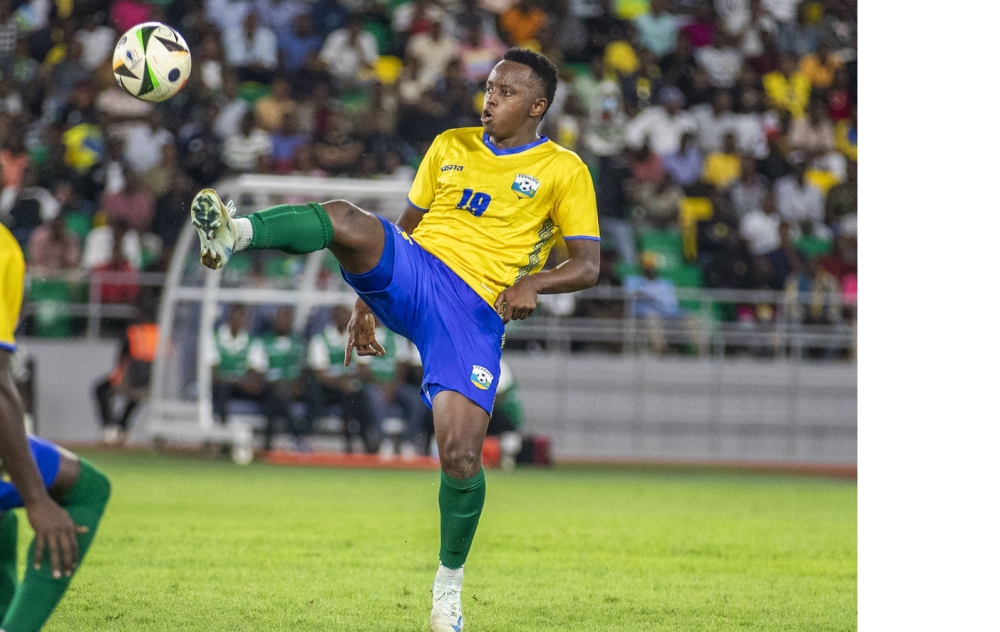 Striker Innocent Nshuti has received an offer from South Africa Betway Premiership club Marumo Gallants. Photo by Emmanuel Dushimimana