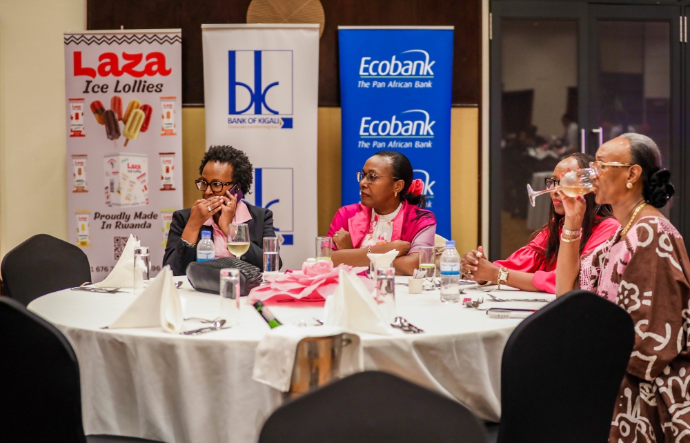 Delegates during the Breast Cancer Initiative East Africa (BCIEA) held a fundraising event for breast cancer awareness on Wednesday, October 23