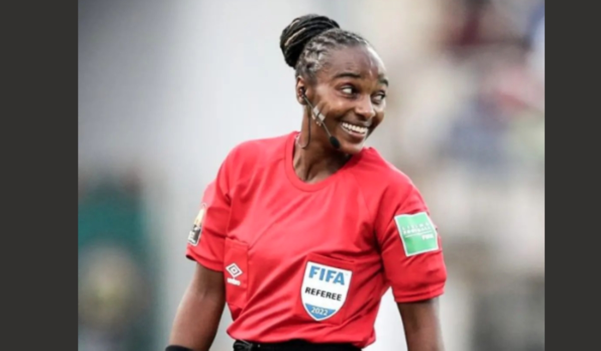 Salma Mukansanga is among the match officials selected to officiate at the 2024 CAF Women’s Champions League finals that will take place in Morocco from November 2-8.