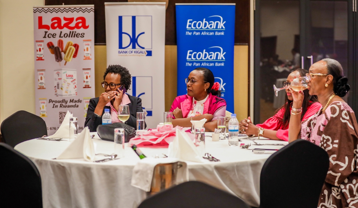 Delegates during the Breast Cancer Initiative East Africa (BCIEA) held a fundraising event for breast cancer awareness on Wednesday, October 23