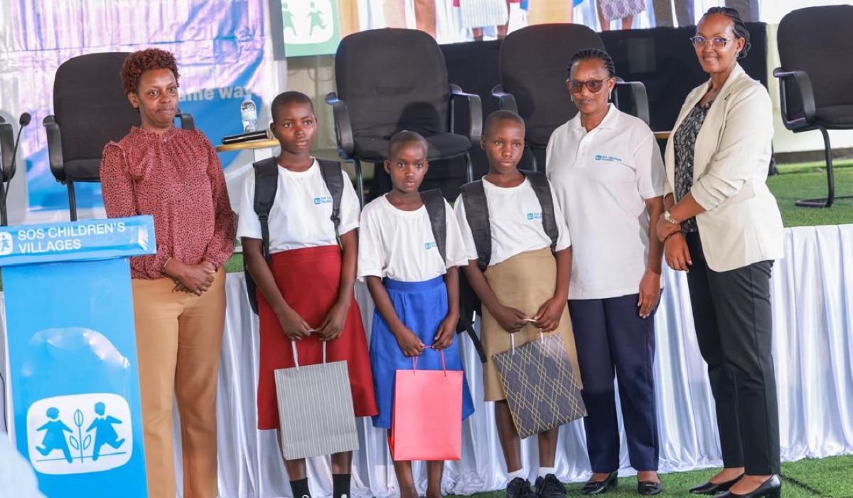 Winners of the competition were awarded scholastic materials for excelling in the National Reading Competition, launched on October 23 at SOS Technical School, Kagugu