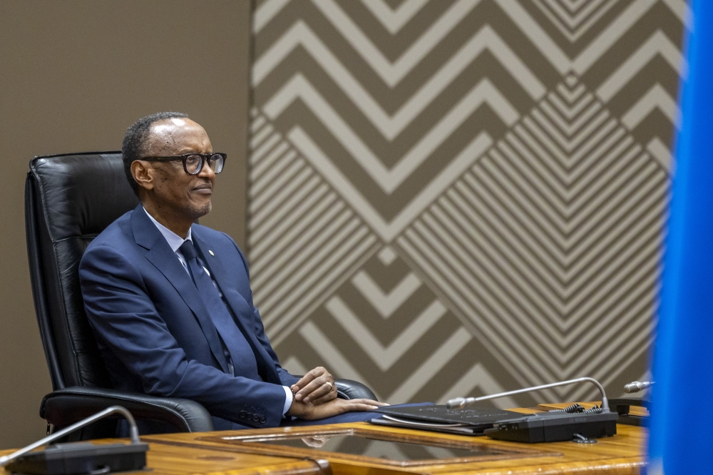 President Paul Kagame honoured as the African of the Year on October 24. Photo by Oliver Mugwiza