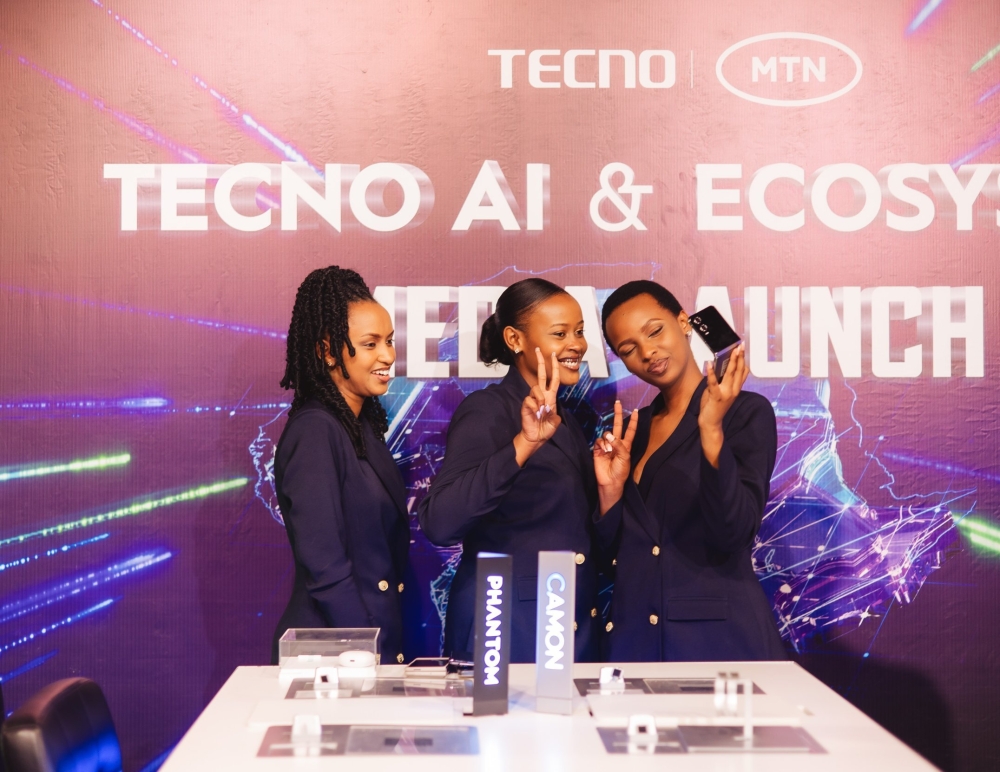 TECNO introduced its latest smartphone series, the SPARK 30, in Rwanda on Friday, October 25.Craish Bahizi 