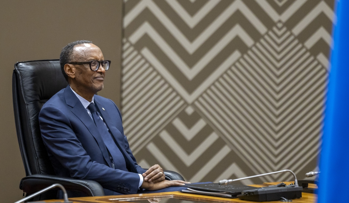 President Paul Kagame honoured as the African of the Year on October 24. Photo by Oliver Mugwiza