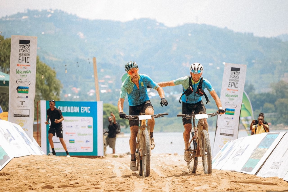 Belgian riders Pierre de Froidmont and Axel Baumans won the Rwandan Epic 2024 which concluded in Rubavu on Friday, October 25-courtesy