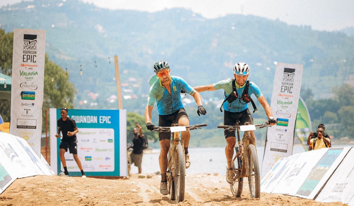 Belgian riders Pierre de Froidmont and Axel Baumans won the Rwandan Epic 2024 which concluded in Rubavu on Friday, October 25-courtesy